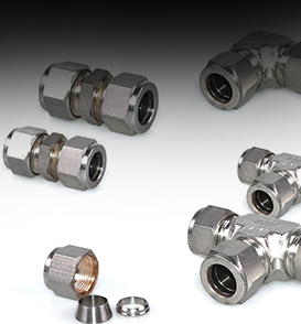 Flareless Compression Hydraulic Tube Fittings